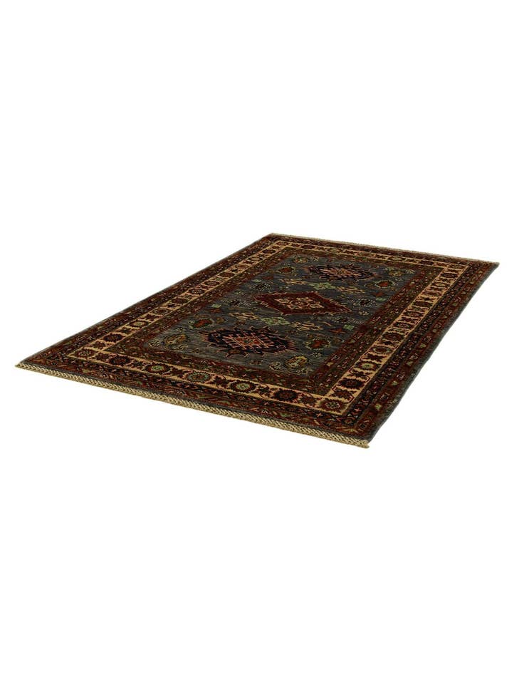 Detail image of 3' 4 x 5' 5 Hand Knotted Kazak Rug