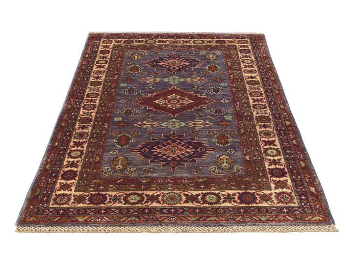 3' 4 x 5' 5 Hand Knotted Kazak Rug