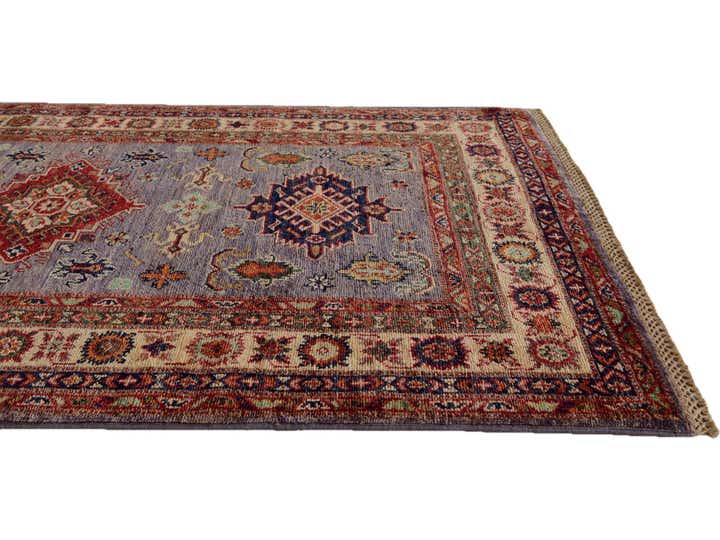 3' 4 x 5' 5 Hand Knotted Kazak Rug
