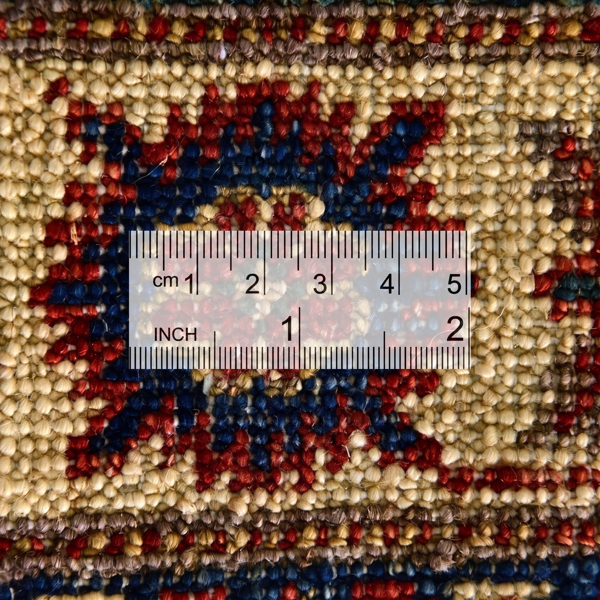 3' 4 x 5' 5 Hand Knotted Kazak Rug