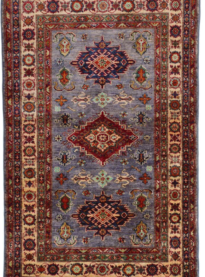 3' 4 x 5' 5 Hand Knotted Kazak Rug