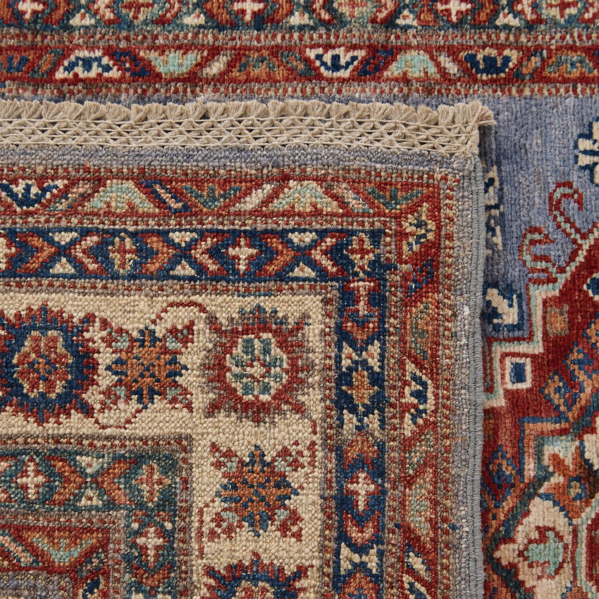 100cm x 165cm anudado a mano Kazak Alfombra