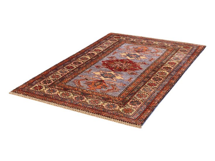 Detail image of 3' 5 x 5' 2 Hand Knotted Kazak Rug