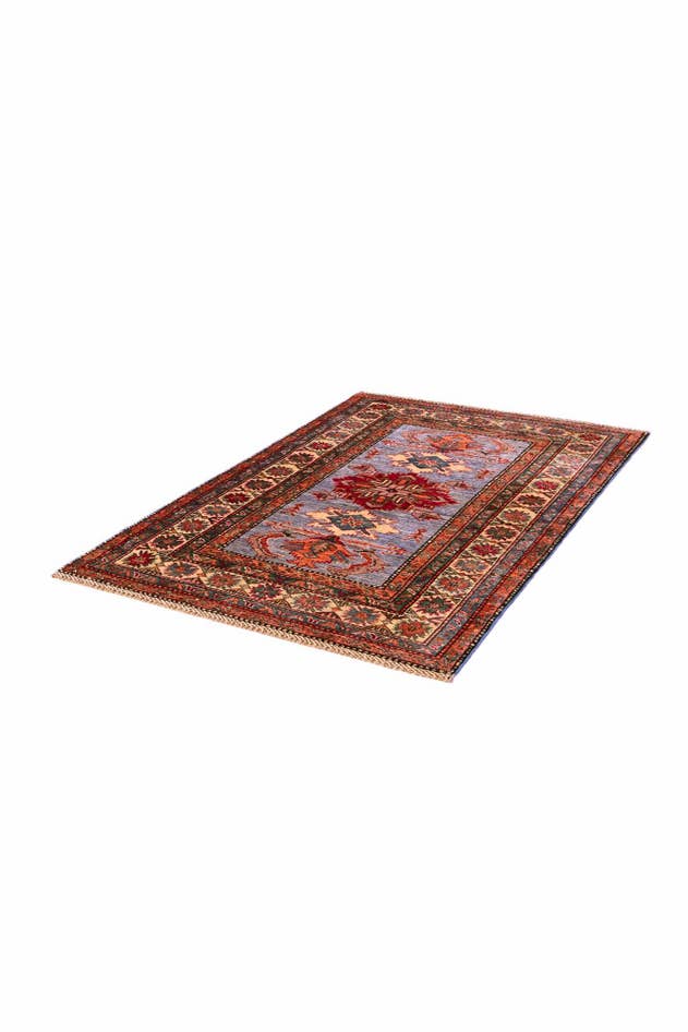 Detail image of 3' 5 x 5' 2 Hand Knotted Kazak Rug