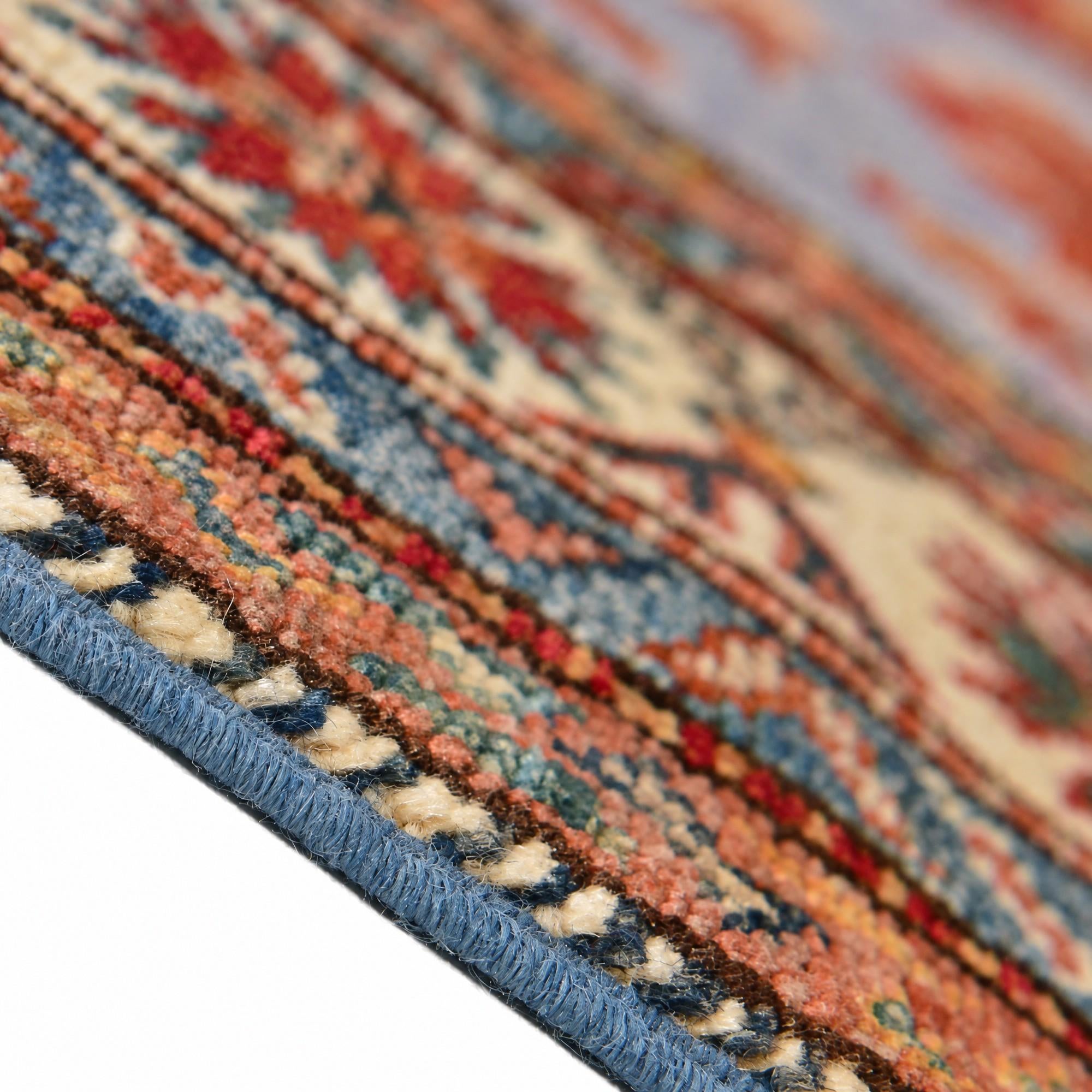 Detail image 8 of 12: 3' 5 x 5' 2 Hand Knotted Kazak Rug