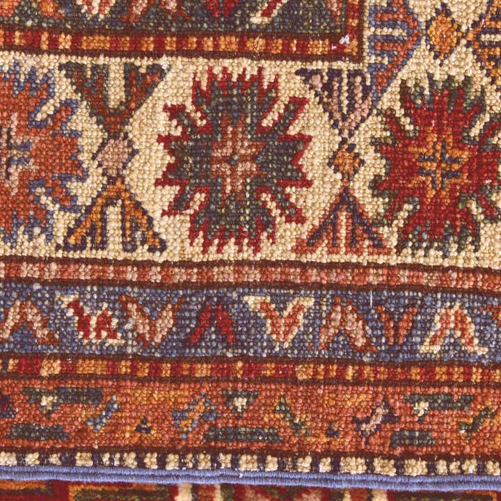 3' 5 x 5' 2 Hand Knotted Kazak Rug