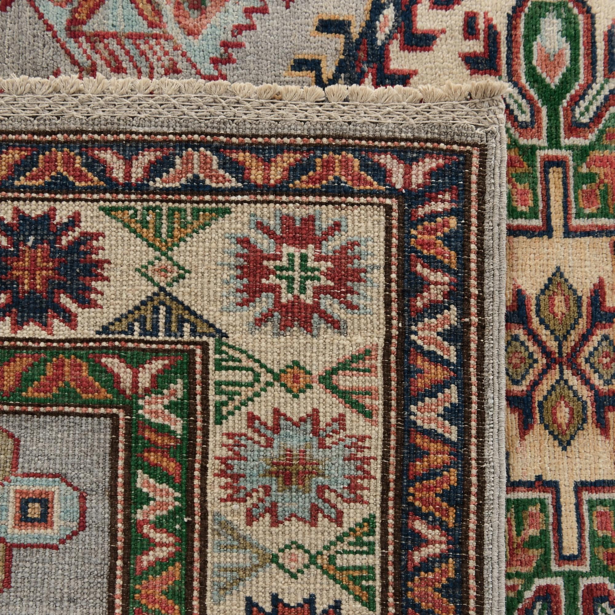 110cm x 150cm Hand Knotted Kazak Rug