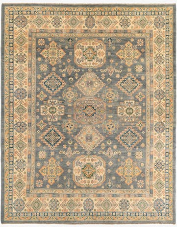 8' 3 x 10' 3 Hand Knotted Kazak Rug