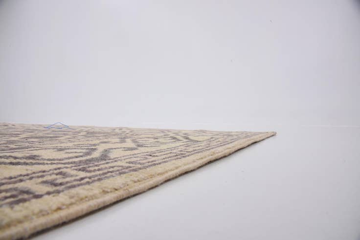 Detail image of 6' 7 x 9' 7 Hand Knotted Khotan Ziegler Rug