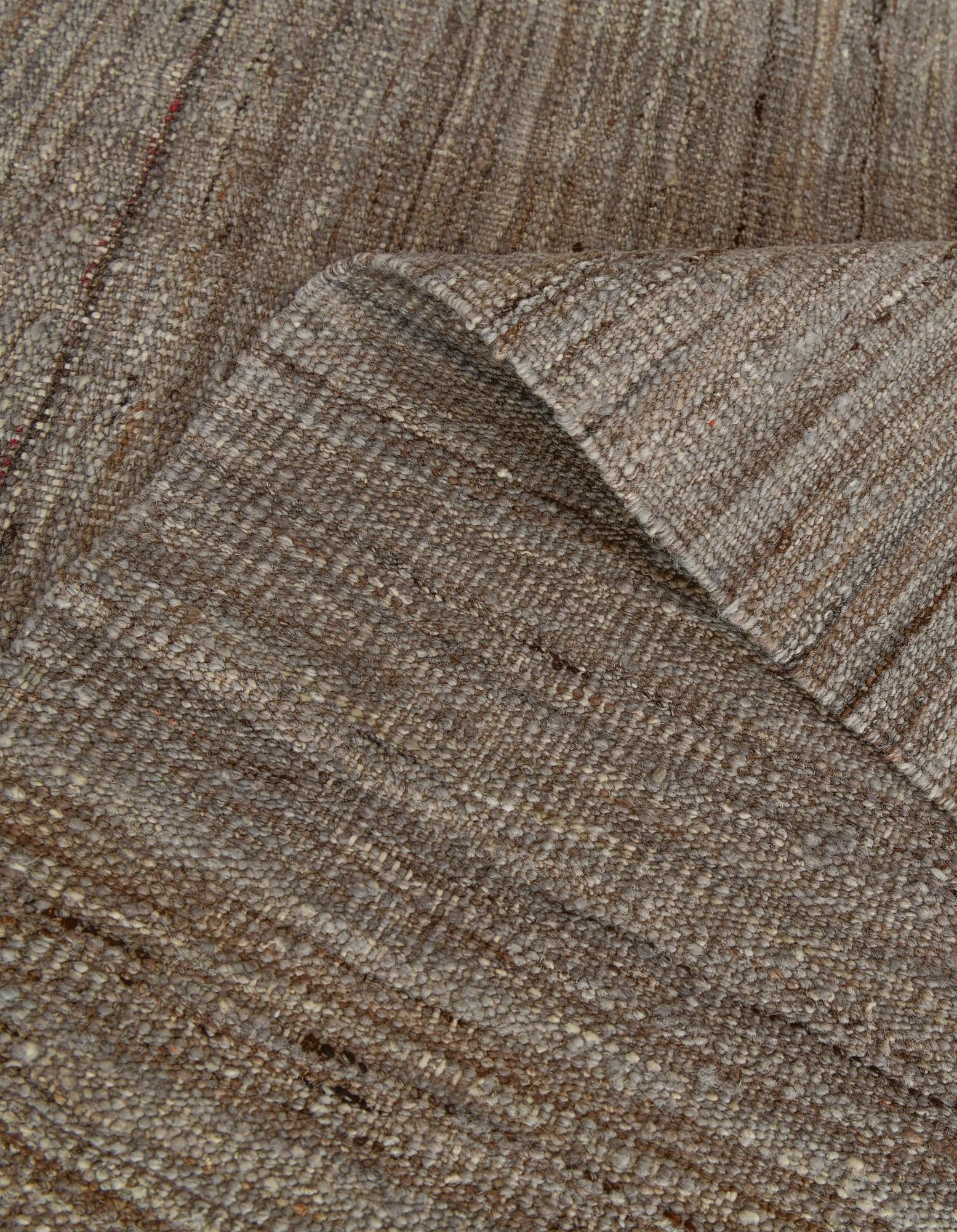 12' 11 x 18' 4 Hand Woven Kilim Afghan Wool Rug