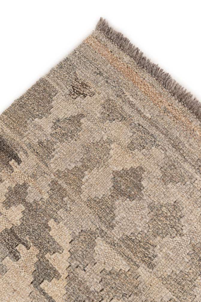 3' 4 x 5' Hand Woven Kilim Maymana Wool Rug