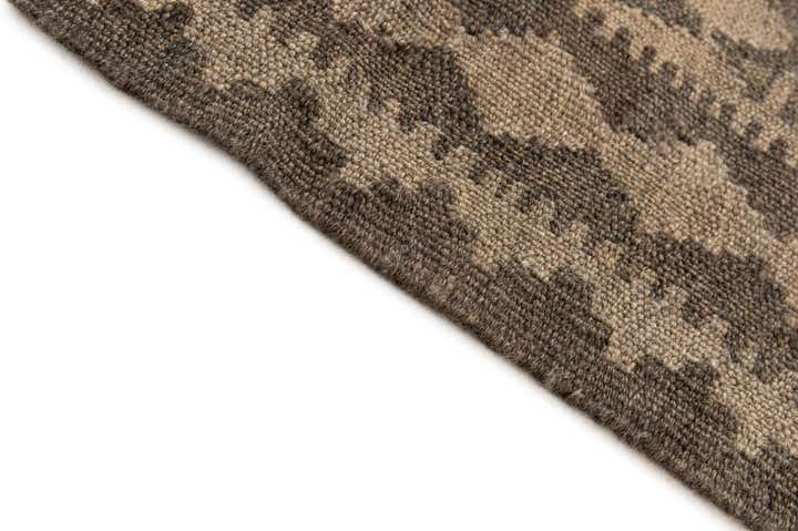 3' 5 x 4' 10 Hand Woven Kilim Maymana Wool Rug