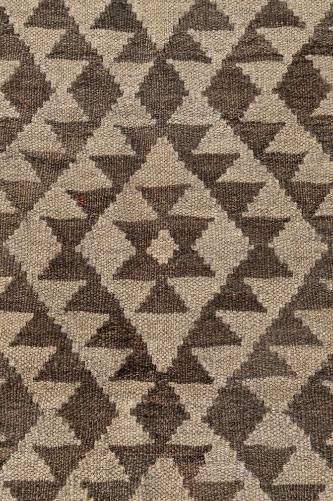 3' 5 x 4' 10 Hand Woven Kilim Maymana Wool Rug