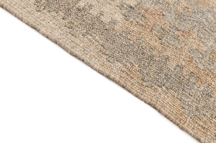 3' 3 x 4' 11 Hand Woven Kilim Maymana Wool Rug