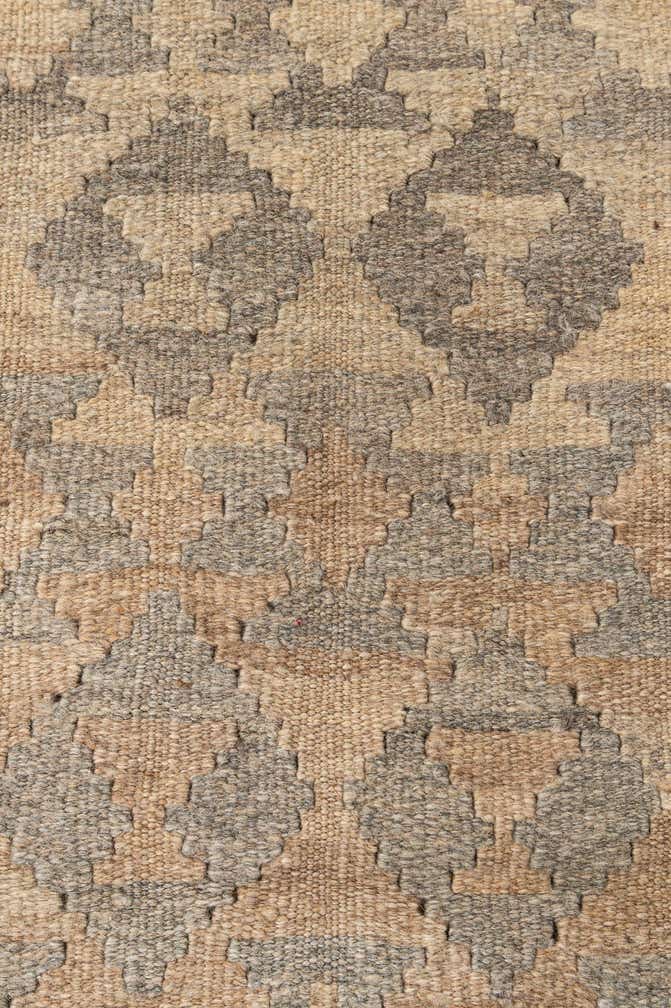 3' 3 x 4' 11 Hand Woven Kilim Maymana Wool Rug