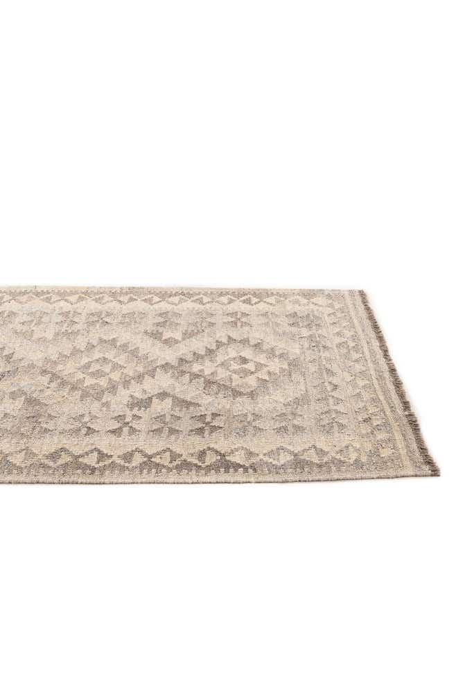 3' 3 x 5' 3 Hand Woven Kilim Maymana Wool Rug