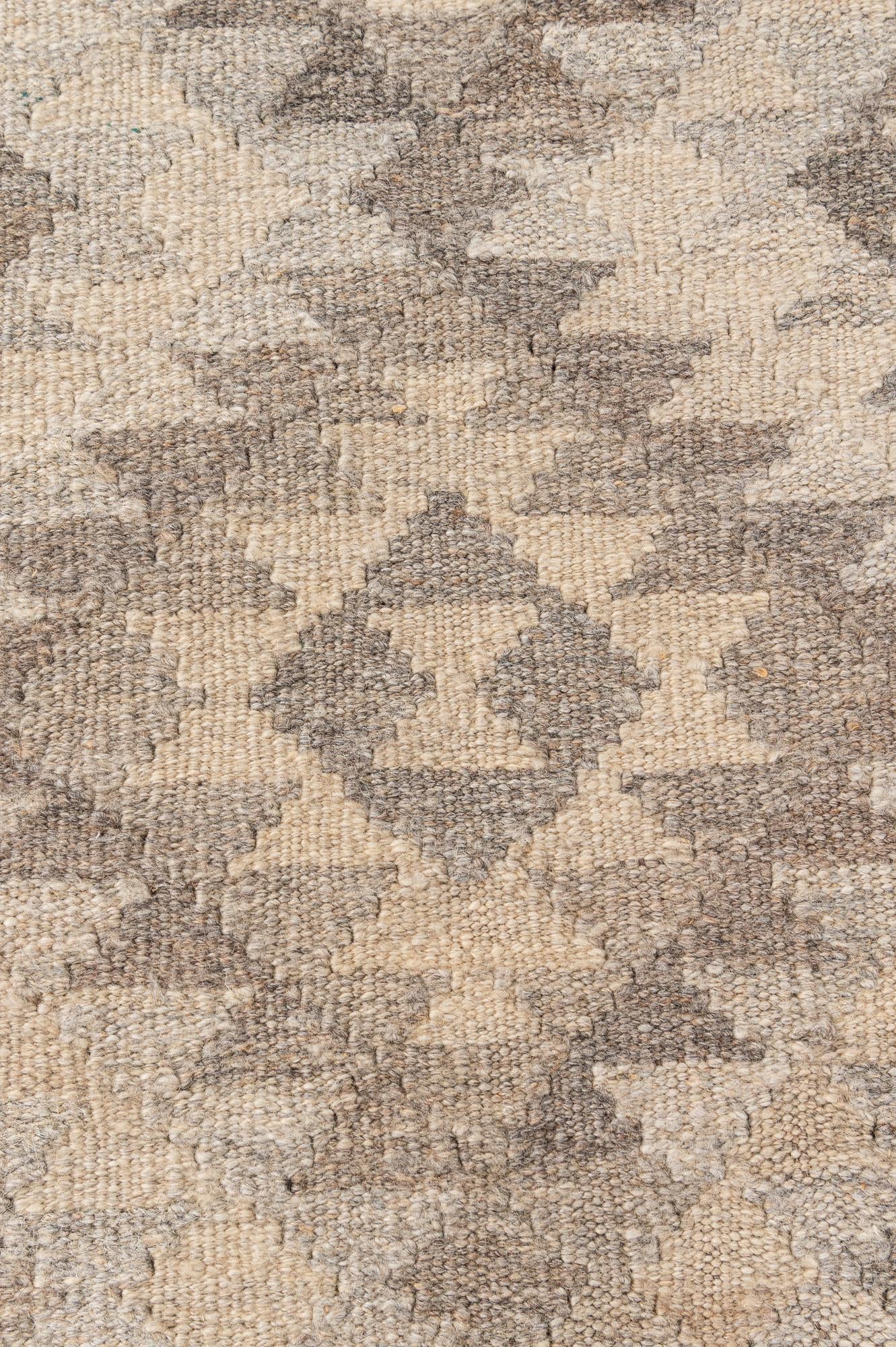 3' 3 x 5' 3 Hand Woven Kilim Maymana Wool Rug