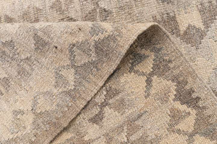 3' 3 x 5' 3 Hand Woven Kilim Maymana Wool Rug