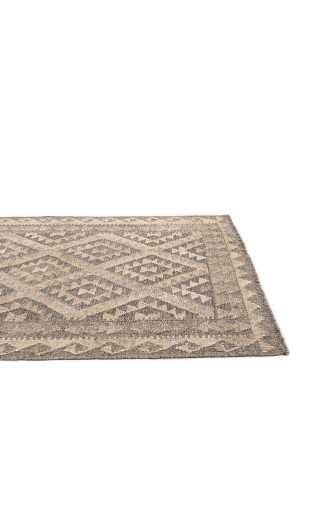 3' 6 x 4' 9 Hand Woven Kilim Maymana Wool Rug