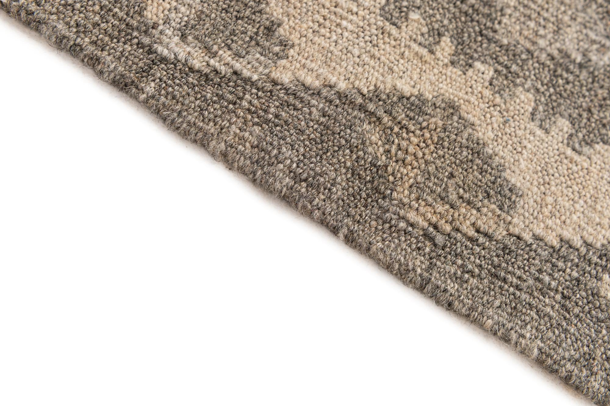3' 6 x 4' 9 Hand Woven Kilim Maymana Wool Rug
