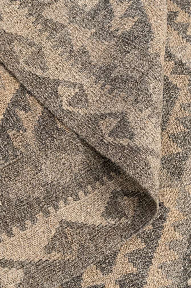 3' 6 x 4' 9 Hand Woven Kilim Maymana Wool Rug