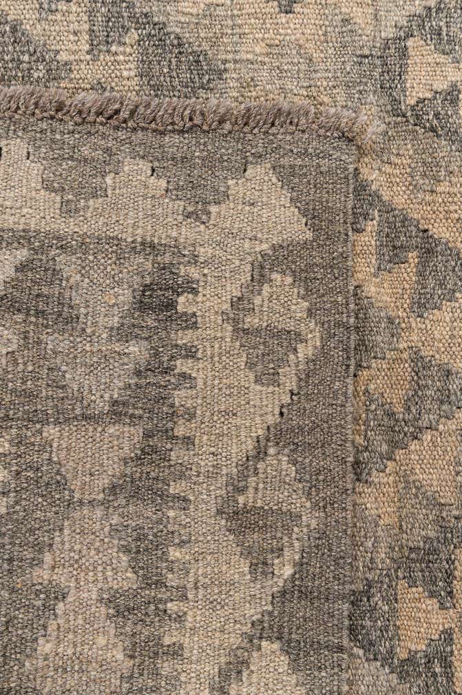 3' 6 x 4' 9 Hand Woven Kilim Maymana Wool Rug