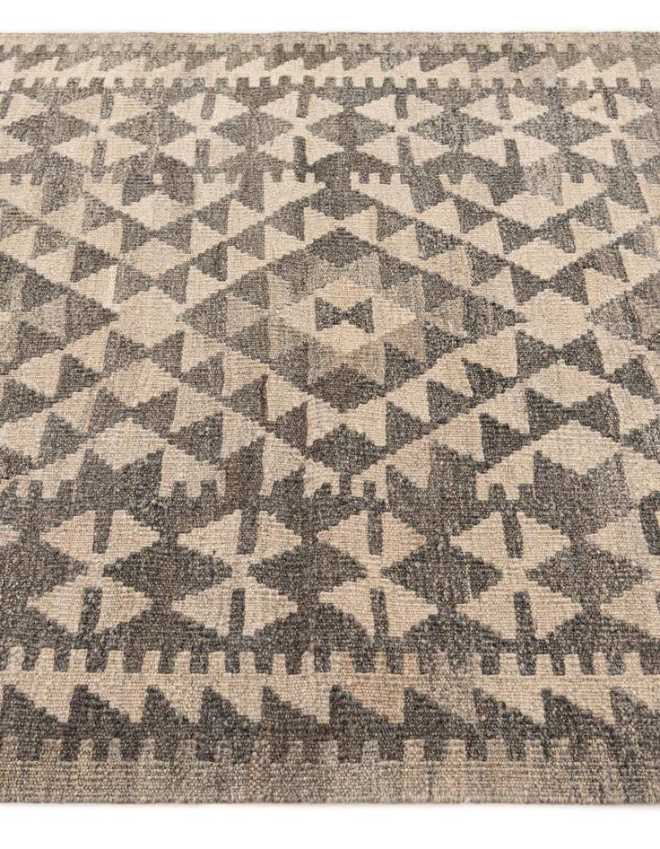 Detail image of 3' 6 x 5'  Hand Woven Kilim Maymana Wool Rug