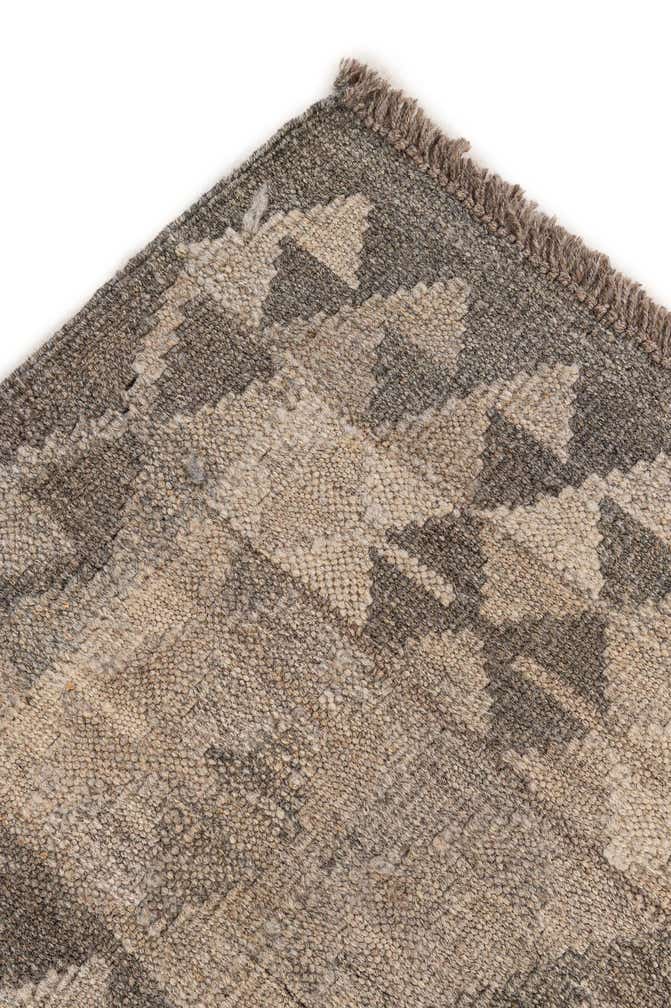 3' 7 x 4' 10 Hand Woven Kilim Maymana Wool Rug