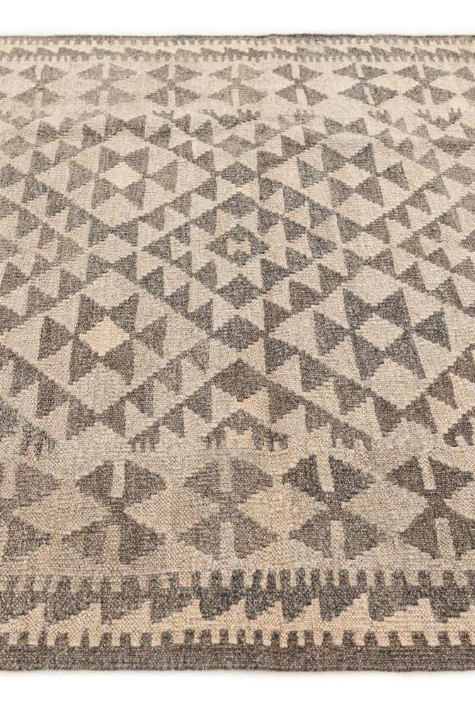 3' 6 x 5' 2 Hand Woven Kilim Maymana Wool Rug
