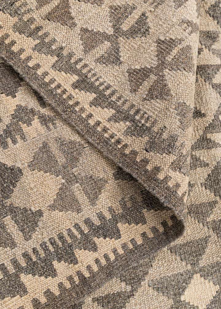 3' 6 x 5' 2 Hand Woven Kilim Maymana Wool Rug