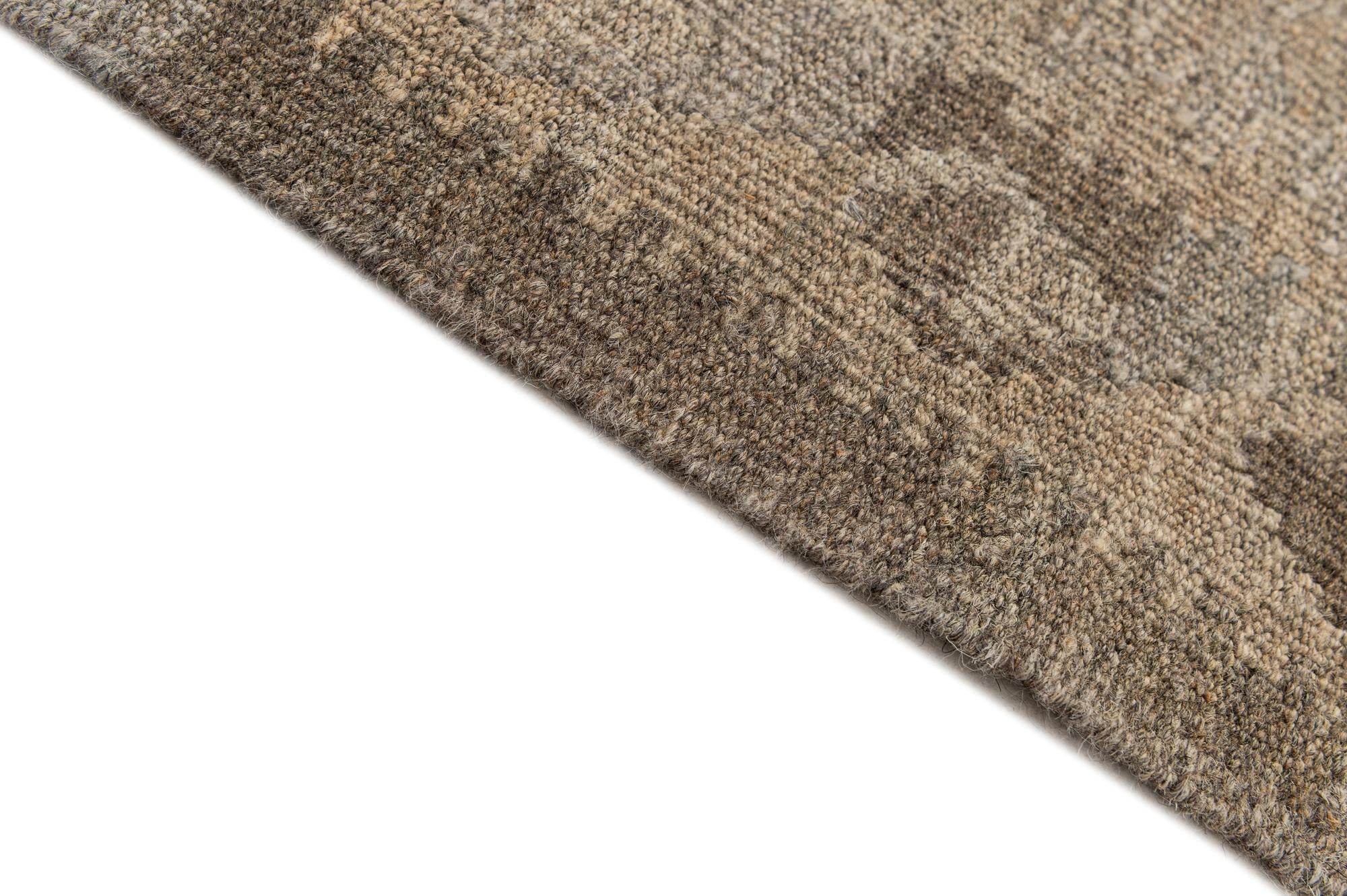 4' x 5' 10 Hand Woven Kilim Maymana Wool Rug
