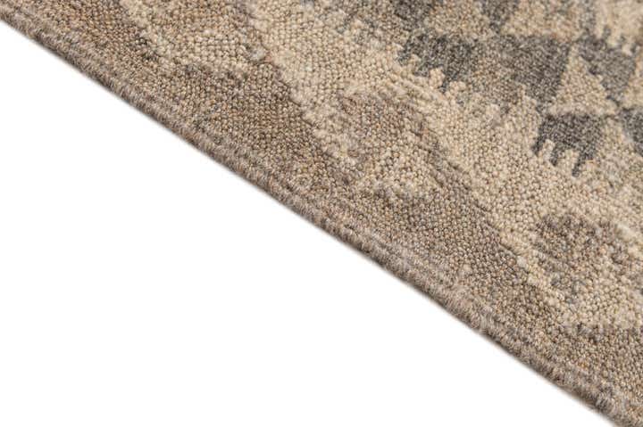 3' 10 x 5' 10 Hand Woven Kilim Maymana Wool Rug