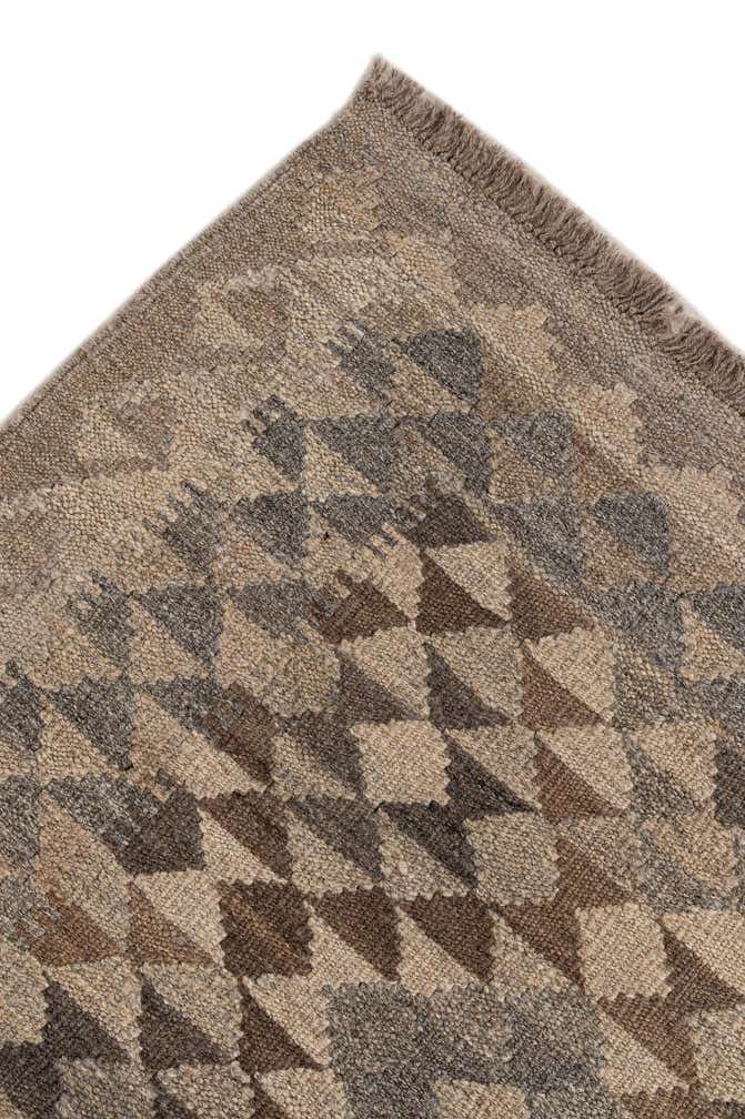 3' 10 x 5' 10 Hand Woven Kilim Maymana Wool Rug