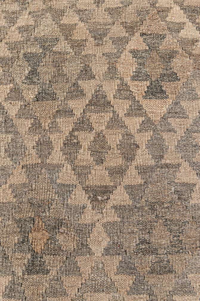 4' x 5' 11 Hand Woven Kilim Maymana Wool Rug