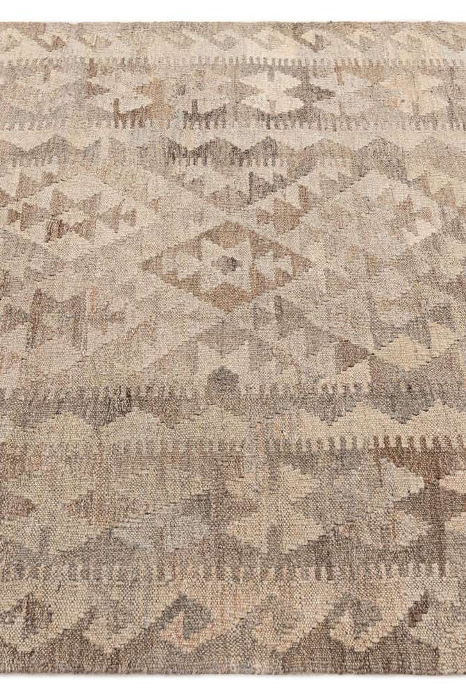 3' 10 x 5' 10 Hand Woven Kilim Maymana Wool Rug