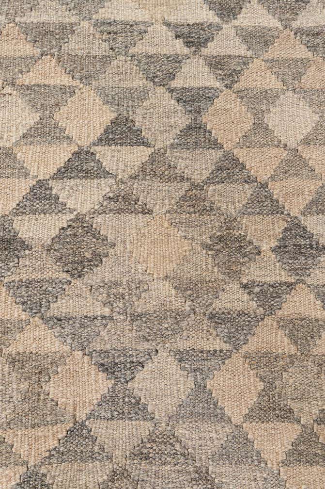 3' 11 x 6' Hand Woven Kilim Maymana Wool Rug