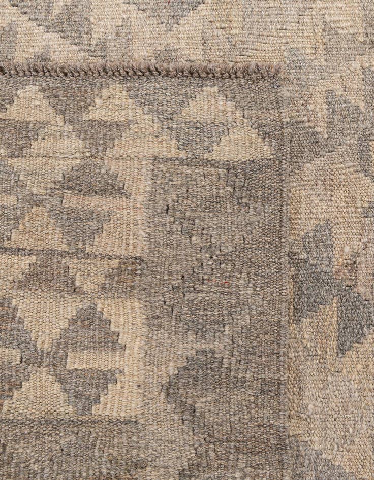 Detail image of 3' 11 x 6' Kilim Maymana Wool Rug