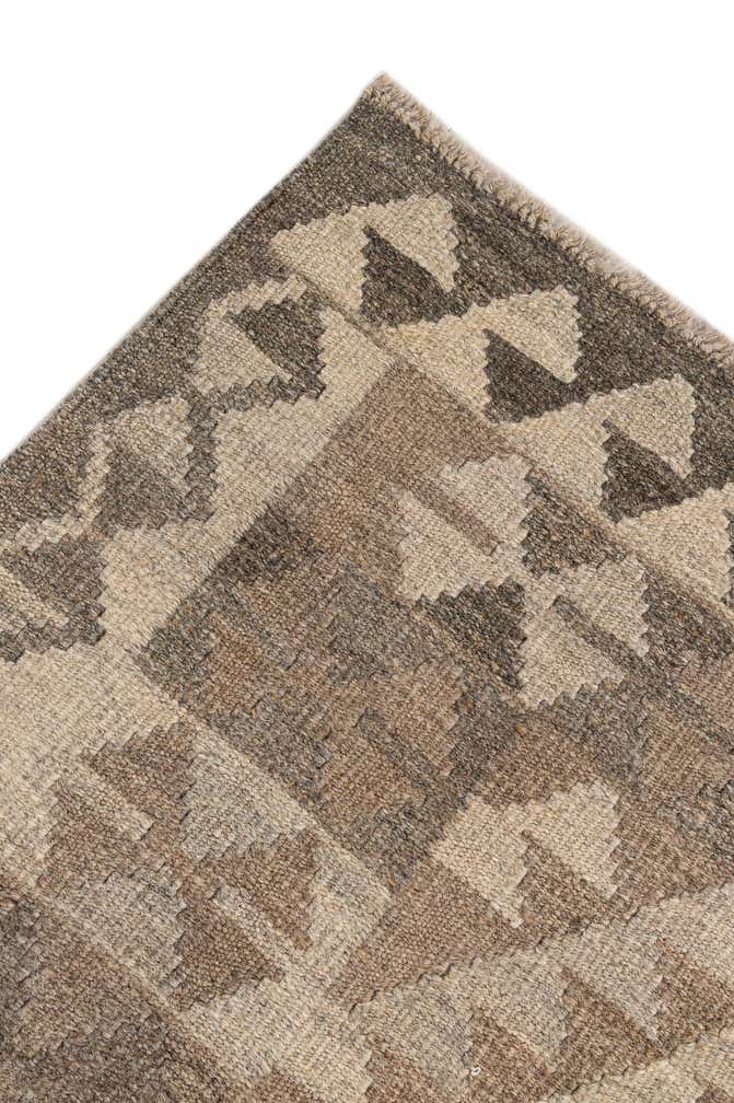 4' x 5' 11 Hand Woven Kilim Maymana Wool Rug