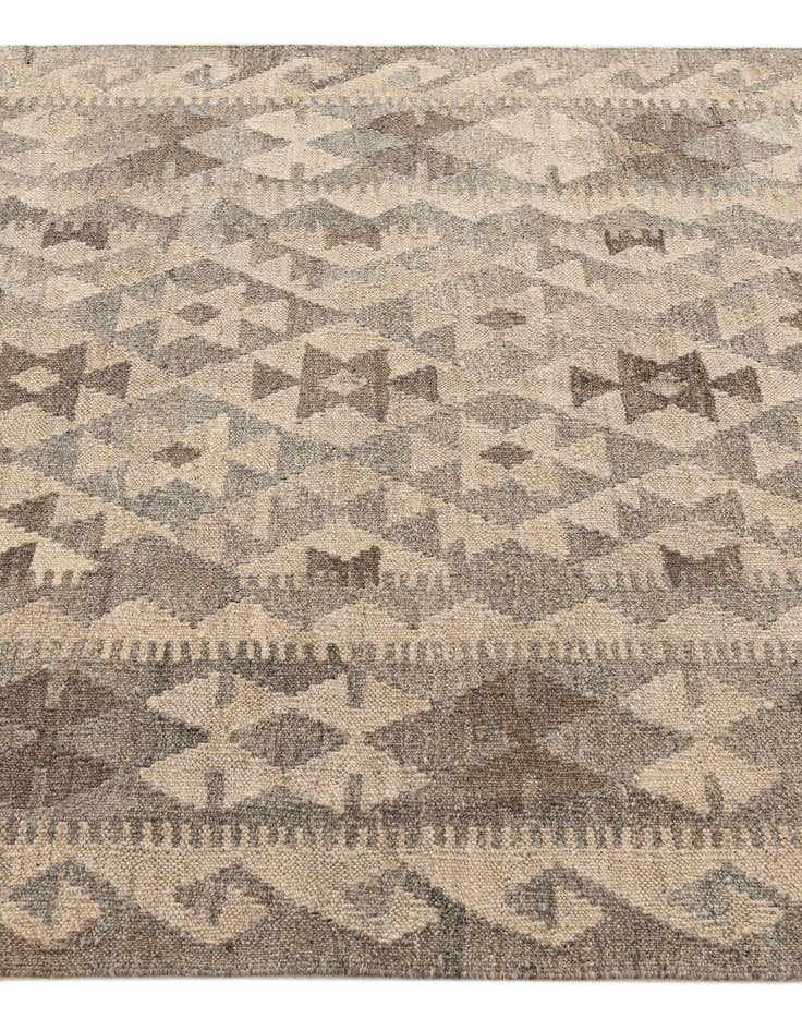 Detail image of 4' x 5' 11  Hand Woven Kilim Maymana Wool Rug
