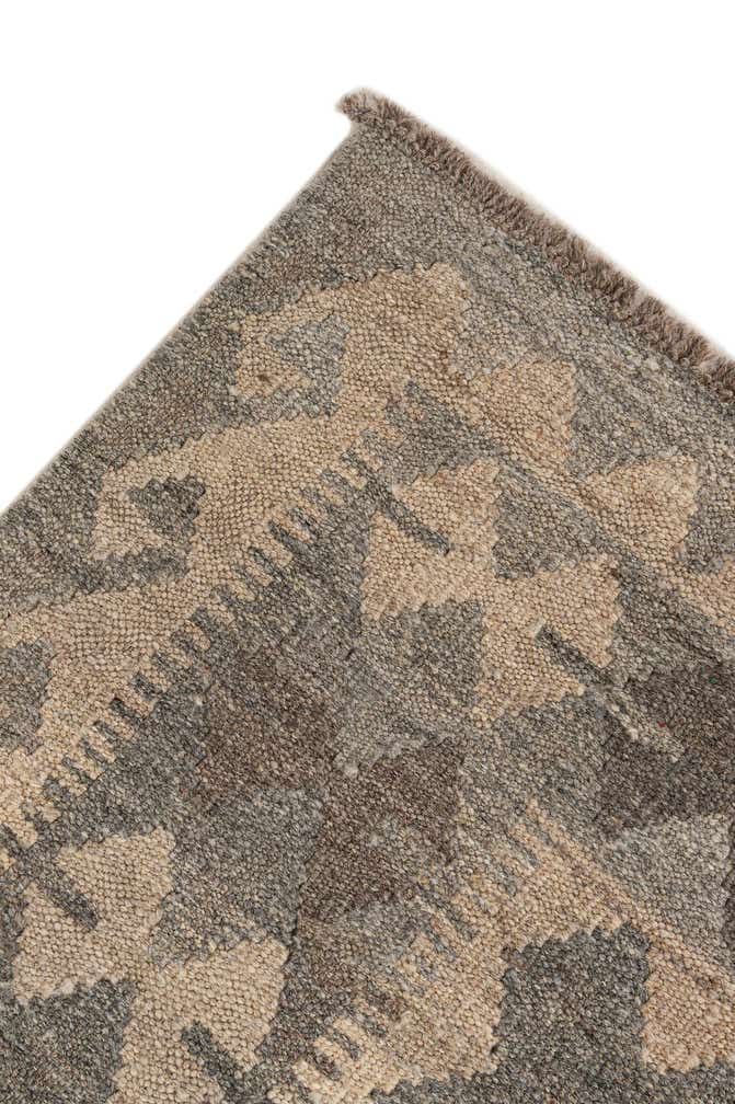 4' x 5' 11 Hand Woven Kilim Maymana Wool Rug