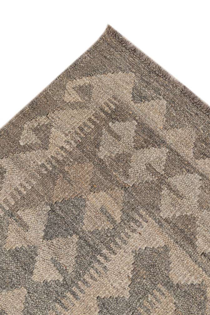 4' x 6' 1 Hand Woven Kilim Maymana Wool Rug
