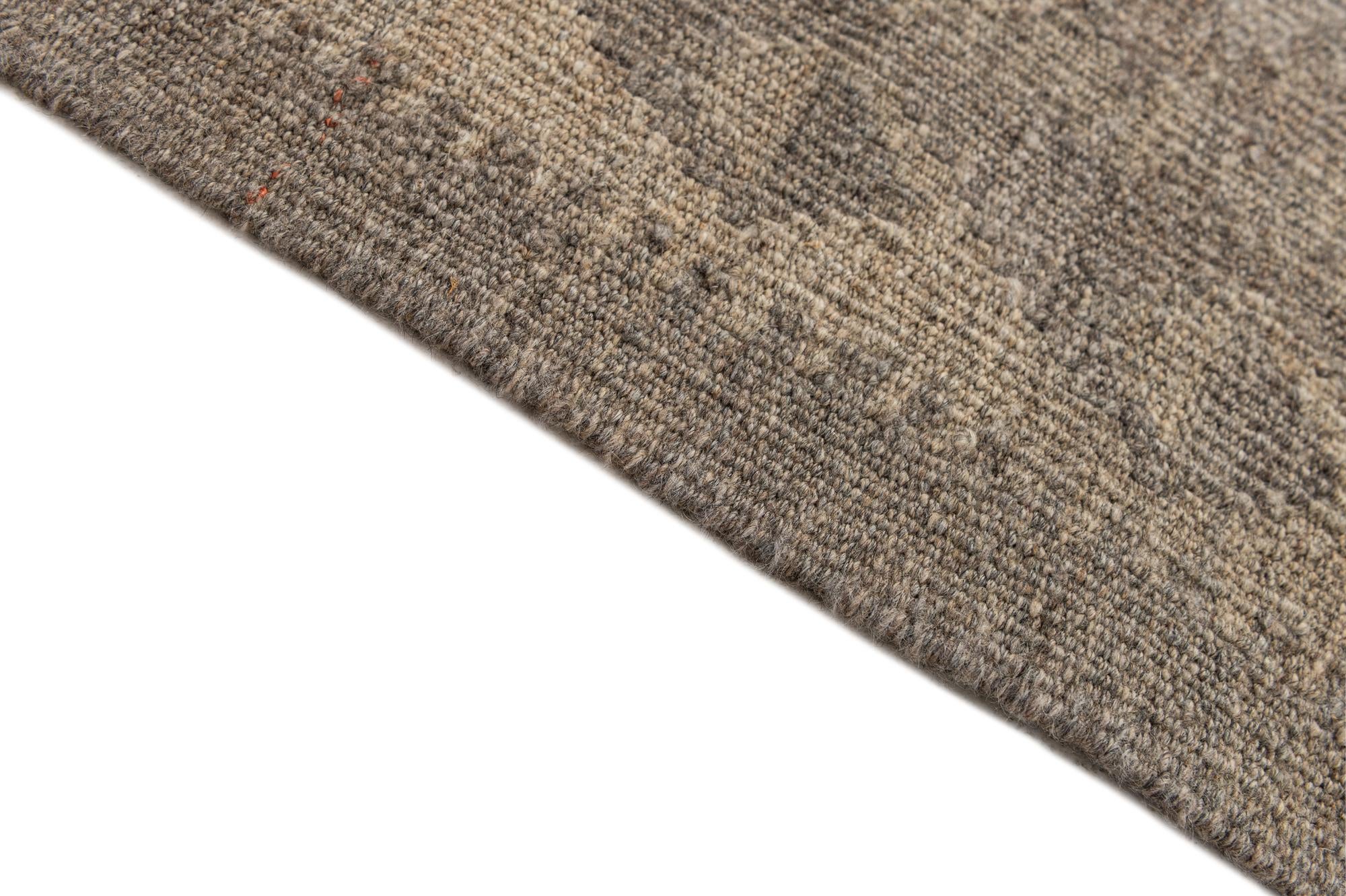 4' x 5' 9 Hand Woven Kilim Maymana Wool Rug