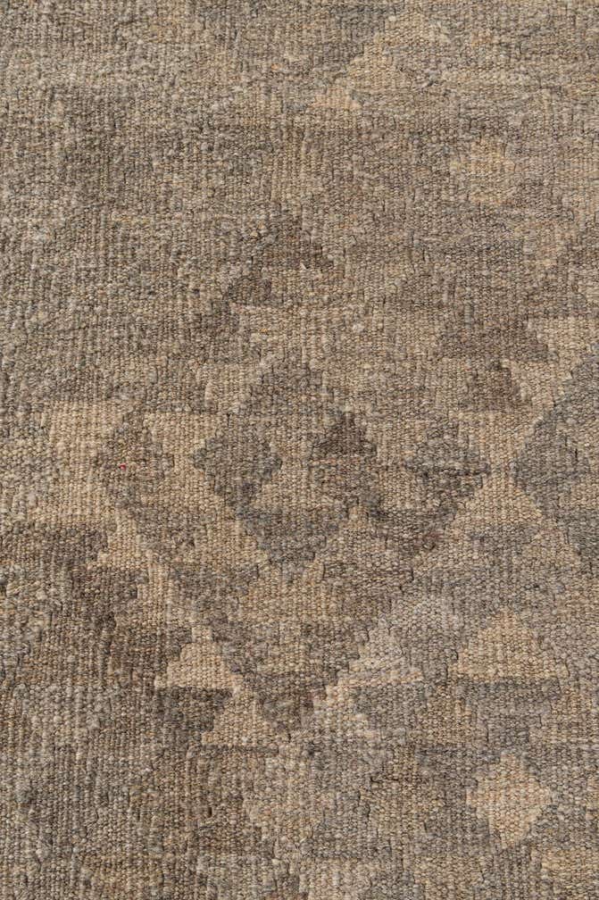 4' x 5' 9 Hand Woven Kilim Maymana Wool Rug