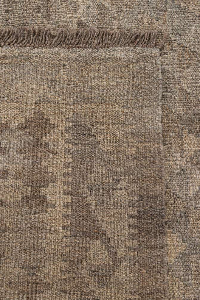 4' x 5' 9 Hand Woven Kilim Maymana Wool Rug