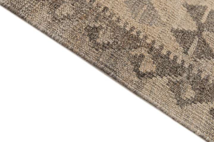 3' 11 x 6' Hand Woven Kilim Maymana Wool Rug