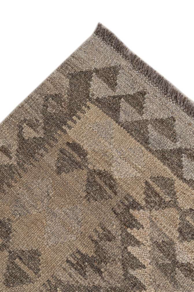3' 11 x 6' Hand Woven Kilim Maymana Wool Rug