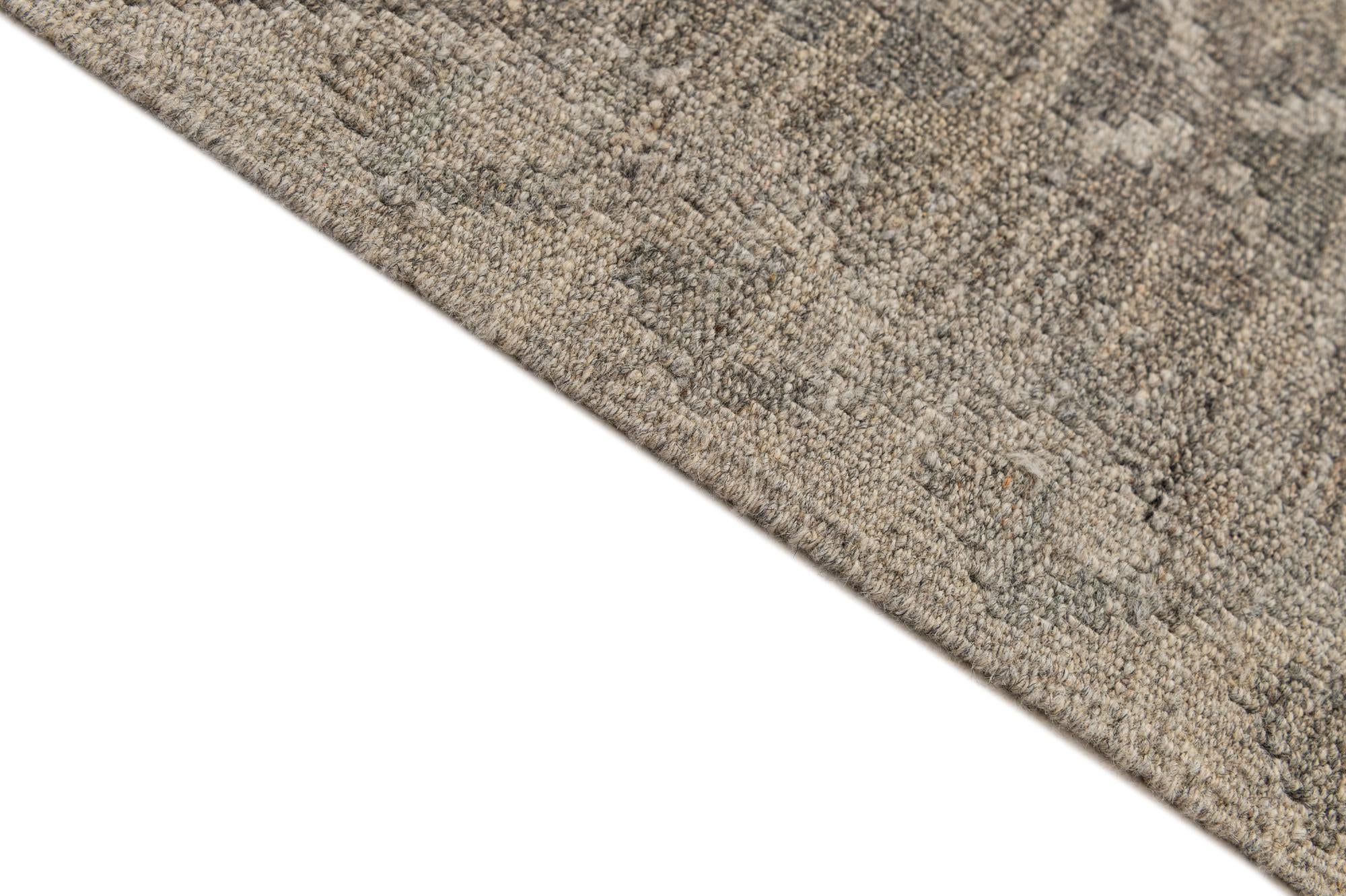 4' 1 x 6' Hand Woven Kilim Maymana Wool Rug