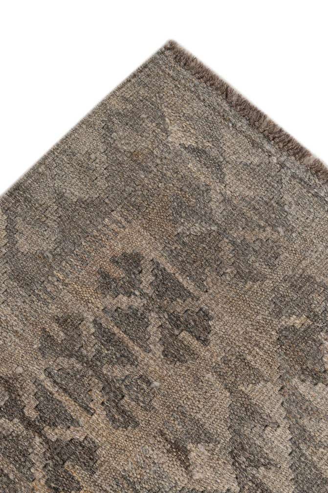 4' 1 x 6' Hand Woven Kilim Maymana Wool Rug
