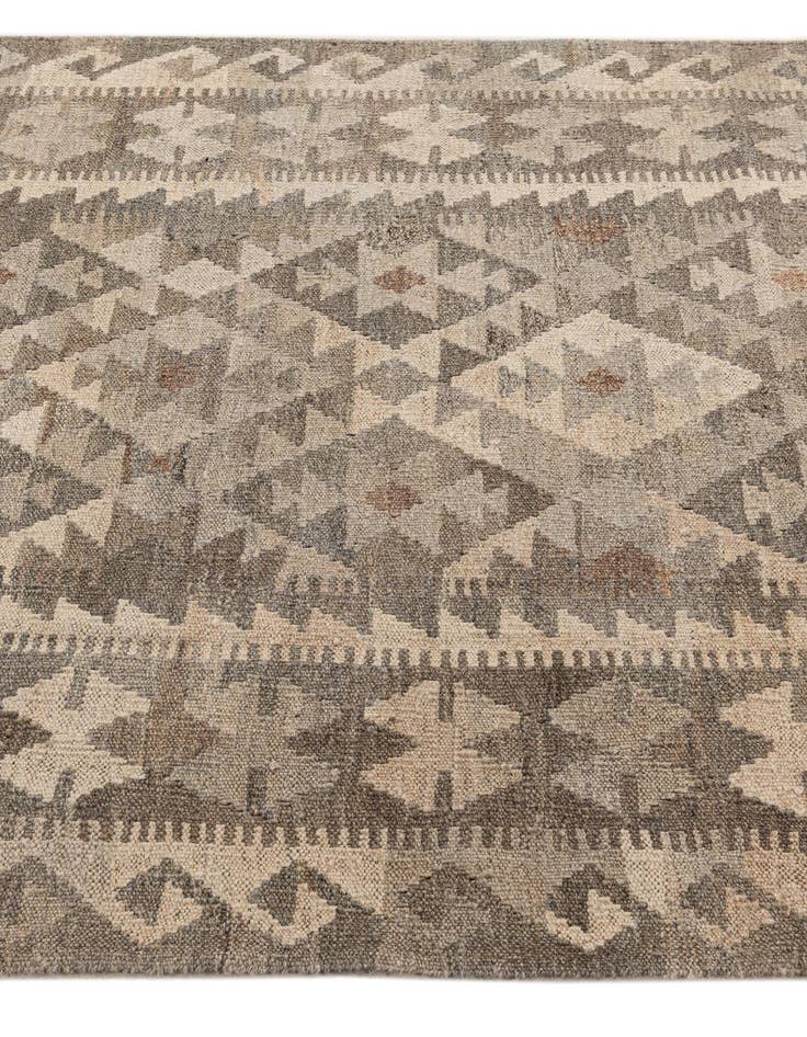 Detail image of 4' x 6'  Hand Knotted Kilim Maymana Wool Rug