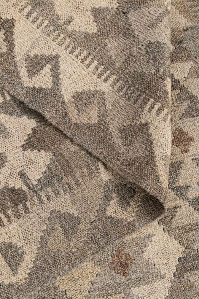 4' x 6' Hand Knotted Kilim Maymana Wool Rug